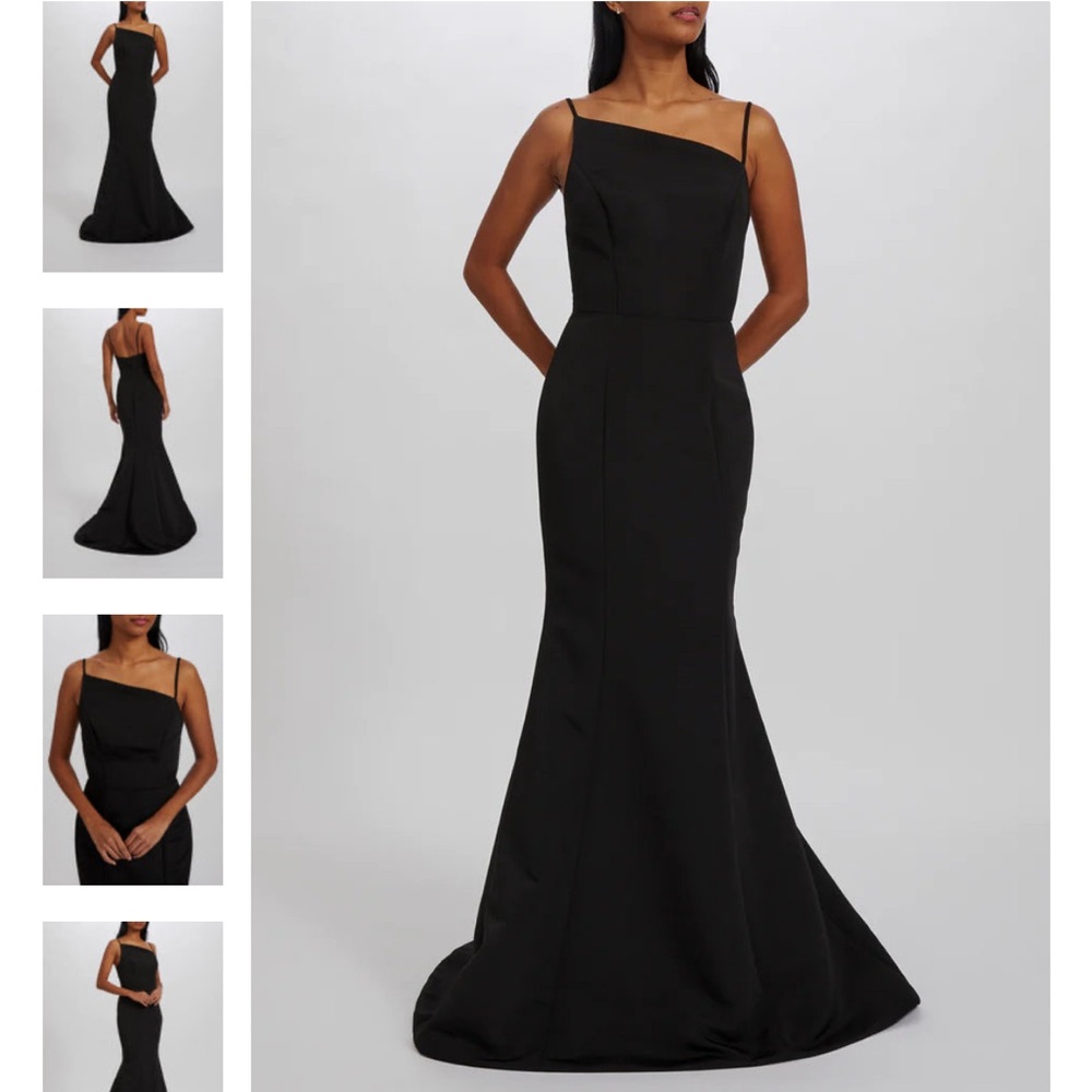 Amsale Lux GB242A Black Gown
